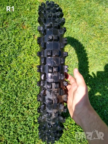 Предни Гуми METZELER 90/90-21, SAWA 80/90-21, снимка 7 - Гуми и джанти - 50652144