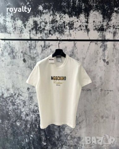 Moschino Нови Мъжки Тениски Два Цвята , снимка 5 - Тениски - 54266095
