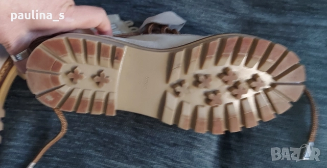 Два чифта / Маркови боти от естествен велур и кожа "Esprit" и "Mango" / N37, снимка 17 - Дамски боти - 42373805