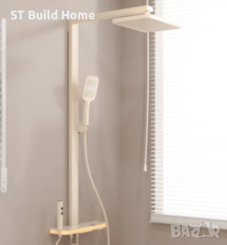 Душ Комплект с Термостат и Водопаден Спрей, снимка 7 - Душове - 51710083