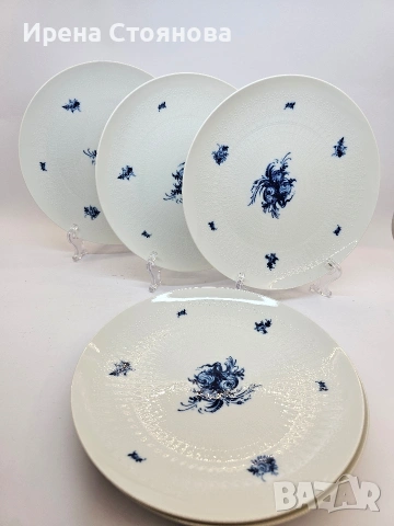 Rosenthal - Romance Rhapsody по дизайн на Bjorn Wiinblad 1961г. 6 броя чиния за основно 