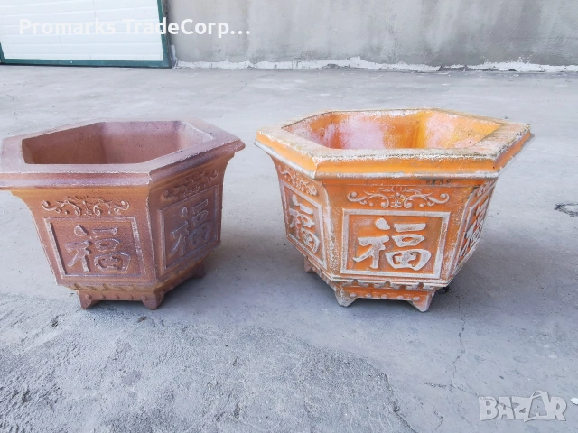 Саксии и Кашпи от бетон , снимка 15 - Саксии и кашпи - 54114861