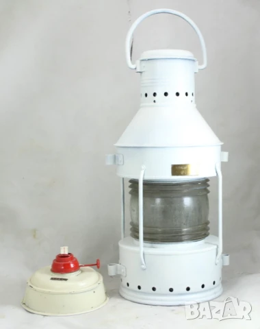 209 Корабен фенер котвен от пасажерски кораб., снимка 4 - Антикварни и старинни предмети - 50624168