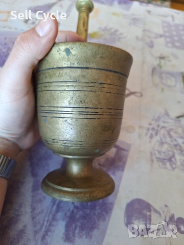 ✅МАСИВНО БРОНЗОВО ХАВАНЧЕ❗, снимка 5 - Антикварни и старинни предмети - 54226980