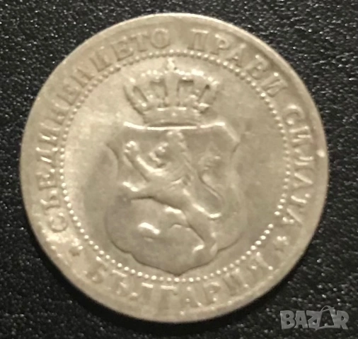 10 стотинки 1888 г., снимка 2 - Нумизматика и бонистика - 44606067