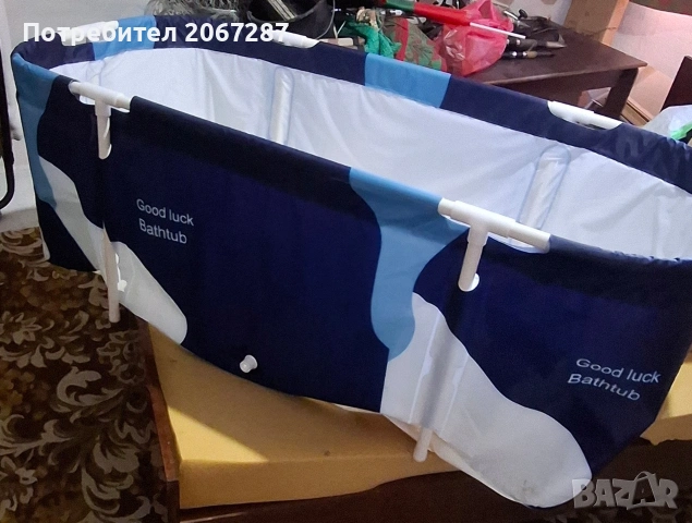 згъваема вана