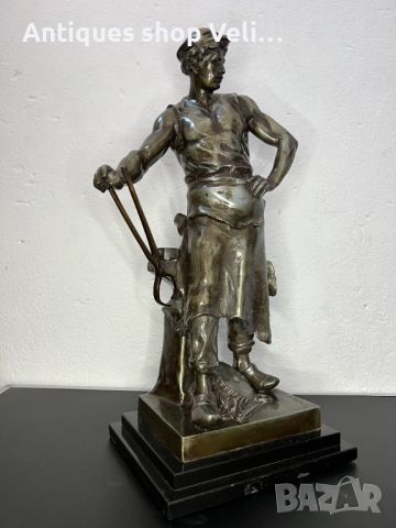 Авторска бронзова статуетка №5311, снимка 2 - Антикварни и старинни предмети - 45191117