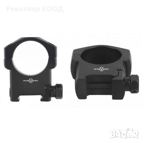 Монтаж за оптика Tactical 30mm High Mark Weaver Ring Vector Steel QR, снимка 2 - Оборудване и аксесоари за оръжия - 45038897