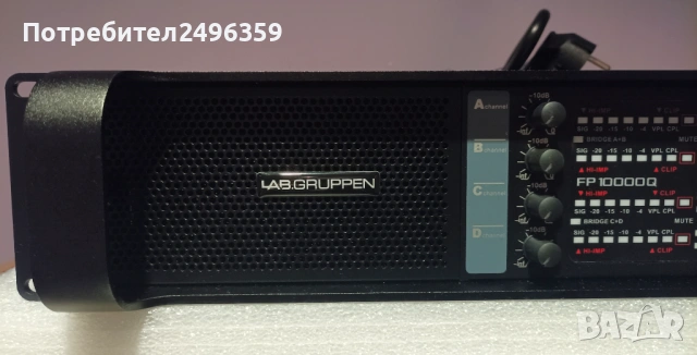 Професионален усилвател за озвучаване, снимка 2 - Ресийвъри, усилватели, смесителни пултове - 54070717