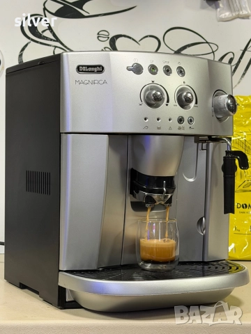 Кафемашина кафе автомат delonghi magnifica с гаранция