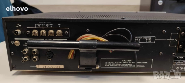 Ресивър AIWA AX-7700E, снимка 9 - Ресийвъри, усилватели, смесителни пултове - 52453952