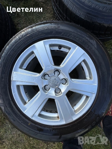 Джанти със гуми за ауди Q3-Q5, снимка 2 - Гуми и джанти - 54295441