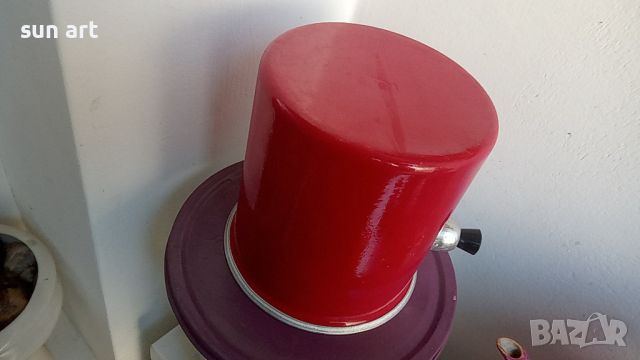червена млековарка от Соца-1л, снимка 4 - Съдове за готвене - 42464788