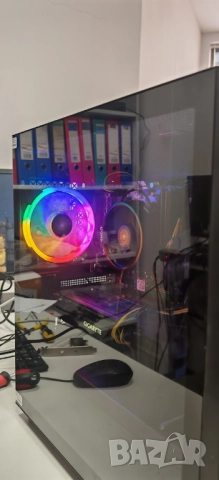 Продавам Гейм РС Ryzen 5 5500/16Gb/512Gb SSD+1TB HDD/GB 1660 Super/Гаранция, снимка 2 - Геймърски - 52578044