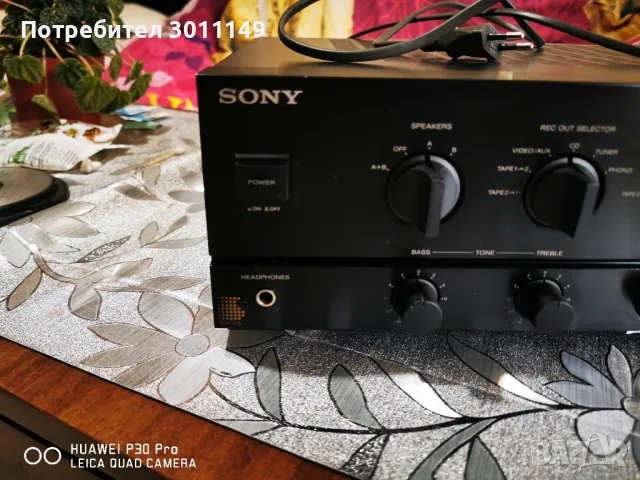 SONY TA - F220, снимка 4 - Ресийвъри, усилватели, смесителни пултове - 49087759