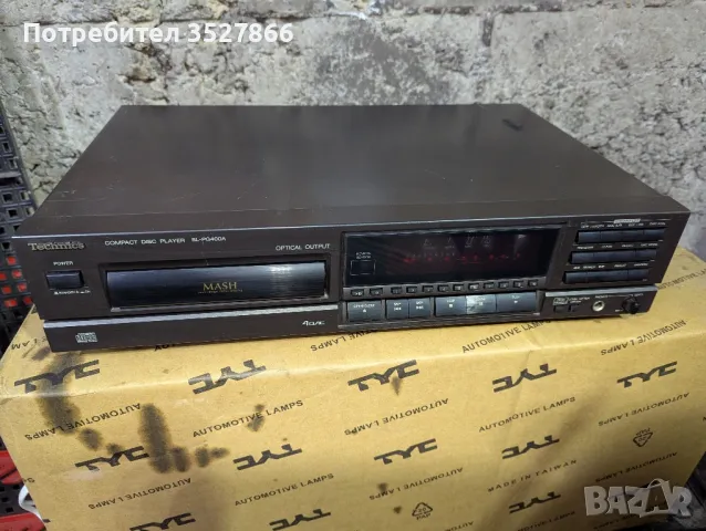 CD player Technics SL PG400A, снимка 4 - Ресийвъри, усилватели, смесителни пултове - 48760749