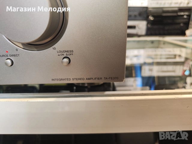 Усилвател SONY TA-FE370 Silver Две по 70 вата. В отлично техническо и много добро визуално състояние, снимка 8 - Ресийвъри, усилватели, смесителни пултове - 51169219