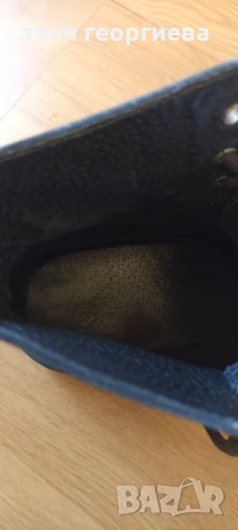 кубинки/боти от естествена кожа, снимка 6 - Дамски ежедневни обувки - 50677205
