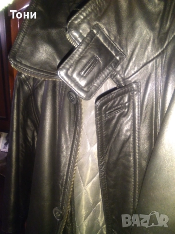 TCM Ново Мъжко Яке Изцяло от Естествена Кожа L, снимка 4 - Якета - 52217262