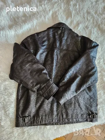 Мъжко кожено яке GAP , снимка 7 - Якета - 49976254