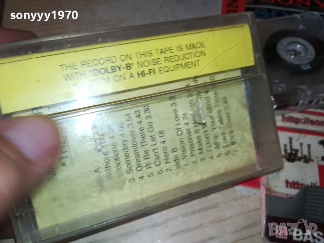 MARIAH CAREY 1209251057, снимка 13 - Аудио касети - 51687964