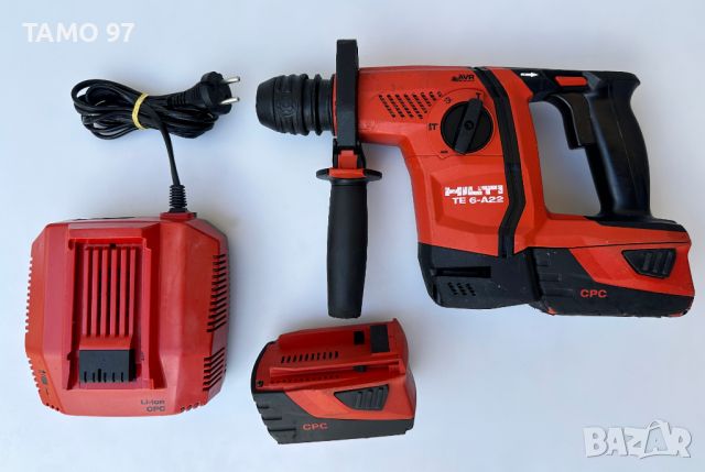 Hilti TE 6-A22 AVR - Акумулаторен безчетков перфоратор 2x22V 5.2Ah, снимка 1 - Други инструменти - 46408938