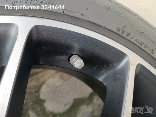 Алуминиеви джанти 18 5х115 Опел BBS с летни гуми 235/45/18, снимка 12 - Гуми и джанти - 54180783