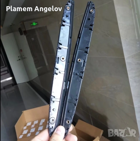 Предна решетка (бъбреци) за BMW 3 серия E90/E91 2005–2008 – черен гланц, снимка 5 - Аксесоари и консумативи - 53607055