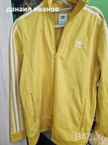 оригинален суйтшър adidas oversized , снимка 1 - Спортни дрехи, екипи - 46872283