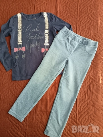 Есенен Зимен Лот за момиче р. 5-6г.116 , снимка 5 - Детски комплекти - 52107276