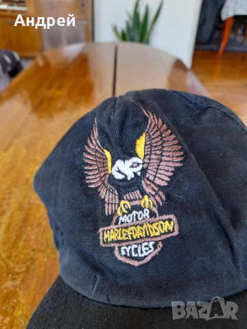Стара шапка Harley Davidson, снимка 2 - Други ценни предмети - 44958586