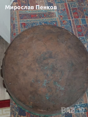 Меден тиган, снимка 4 - Антикварни и старинни предмети - 51715327