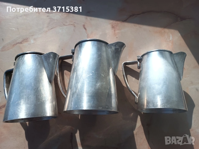 Лот посребрени канички- 3 броя, снимка 6 - Колекции - 53477828