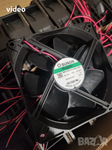 Супер Мощни Вентилатори SUNON MagLev 120x38мм, 10w, 3100RPM, ~250 m3/h, снимка 1