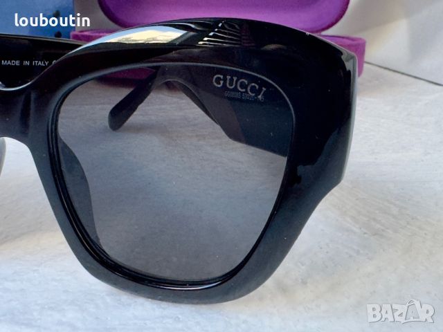 GUCCI GG0808 с лого 1:1 дамски слънчеви очила котка, снимка 11 - Слънчеви и диоптрични очила - 45248805