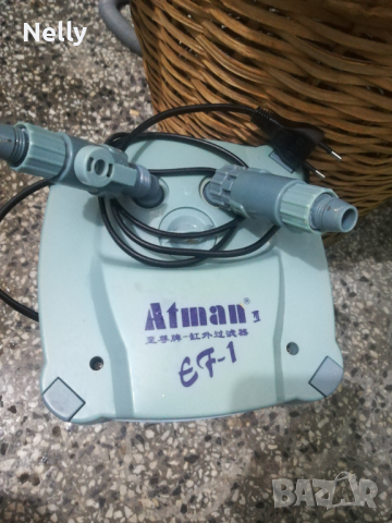 Външен филтър Atman EF1, снимка 2 - Оборудване за аквариуми - 44991404