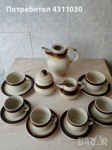 Два сервиз за кафе от 80-те години, снимка 15 - Сервизи - 54200259