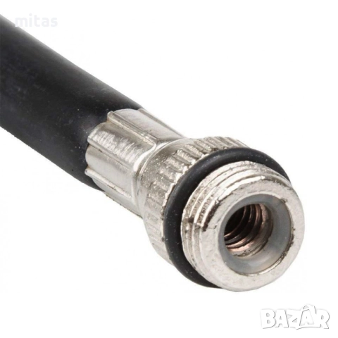 Мини помпа M-WAVE с маркуч, Универсална, Алуминиева, 190мм / 89г, снимка 7 - Аксесоари за велосипеди - 52878910