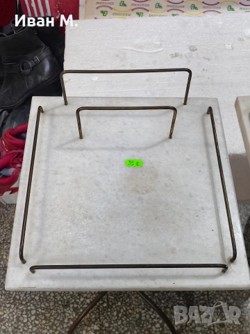 Мраморни масички за телефон , снимка 2 - Антикварни и старинни предмети - 53267214