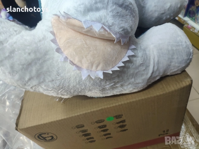 Плюшена акула,около 60 -100см., снимка 11 - Плюшени играчки - 44099018