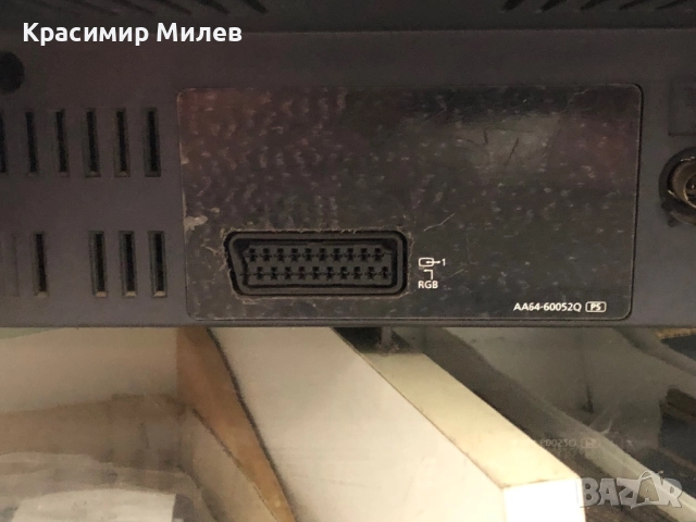 21"/55см телевизор с плоско-правоъг.кинескоп,Samsung/CK-566BT, снимка 11 - Телевизори - 52881990