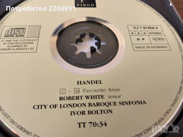 HANDEL, снимка 7 - CD дискове - 47971528