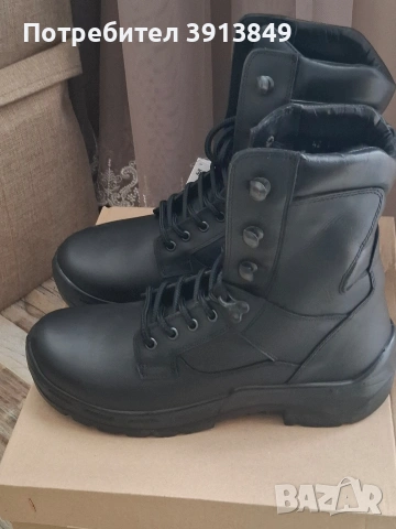 Мъжки боти от естествена кожа-нови