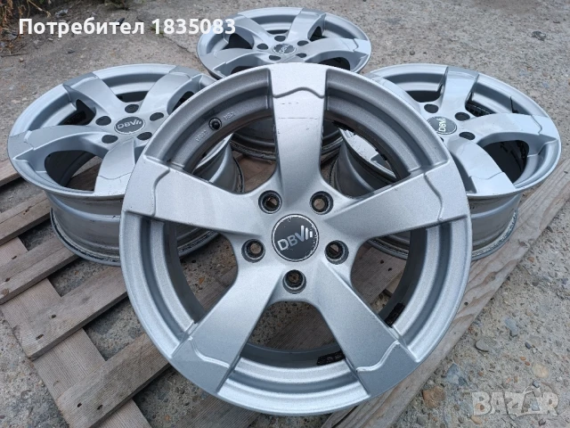 Лети джанти 16ки 5х112 DBV