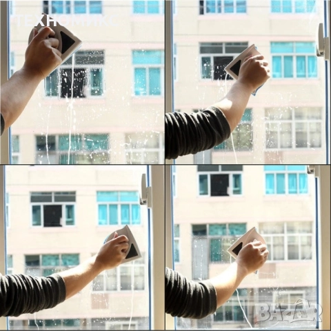 Уред за почистване на прозорец Autodiag, с магнит, Двустранно, снимка 8 - Други стоки за дома - 51773543