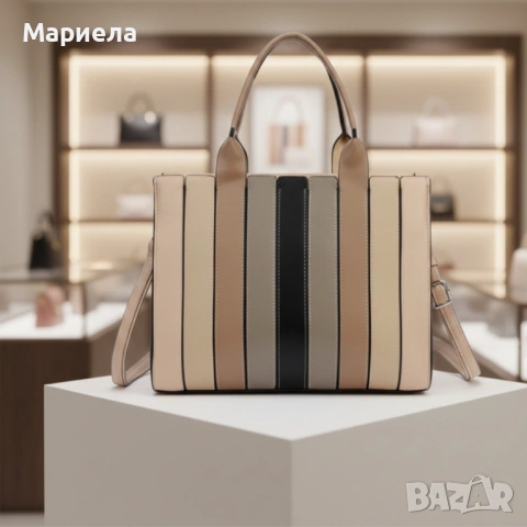 Дамска чанта от еко к о ж а в 6 цвята - стил и качество!, снимка 2 - Чанти - 53342325