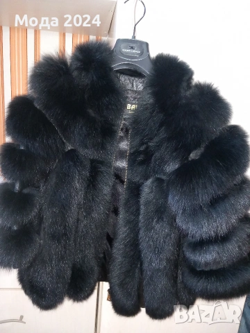 Естествен косъм, С размер, два цвята. , снимка 6 - Палта, манта - 53636186