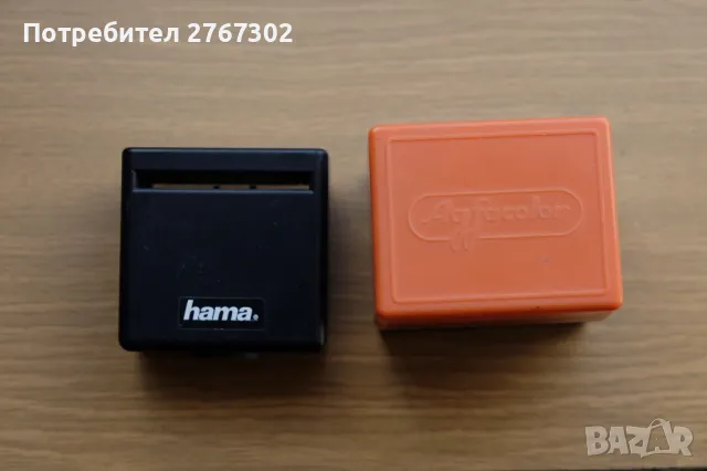 Agfacolor slides and Hama slide viewer., снимка 1 - Фотоапарати - 49076335