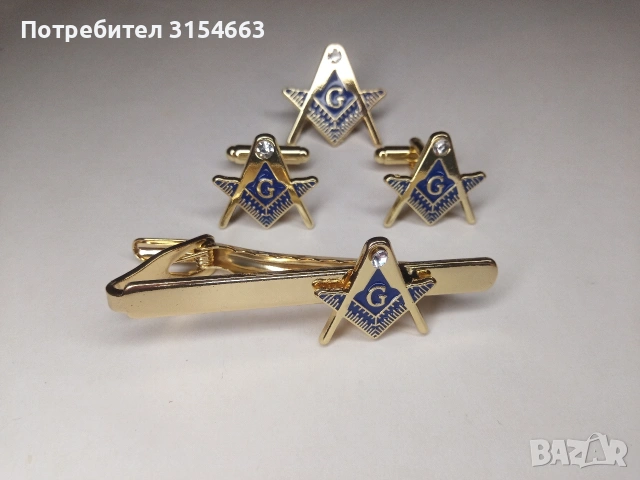 Подаръчен комплект с масонски символи, снимка 2 - Други - 53435072