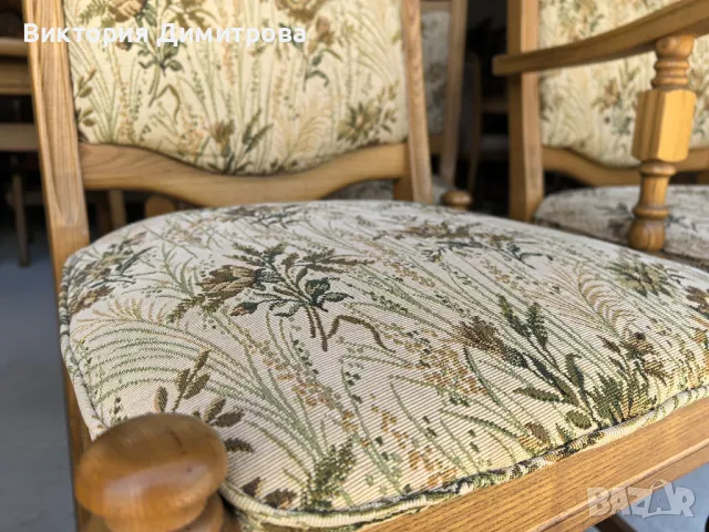 Комплект от 6 трапезни стола , снимка 5 - Столове - 50345933